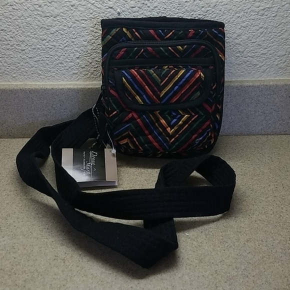 NWT - DONNA SHARP‎ MINI HIPSTER or CROSSBODY PURSE - Picture 1 of 3